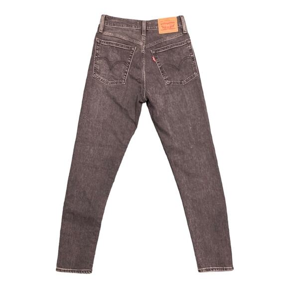 Levi’s Wedgie Skinny Washed Black Button‎ fly  size 26 - Picture 2 of 9